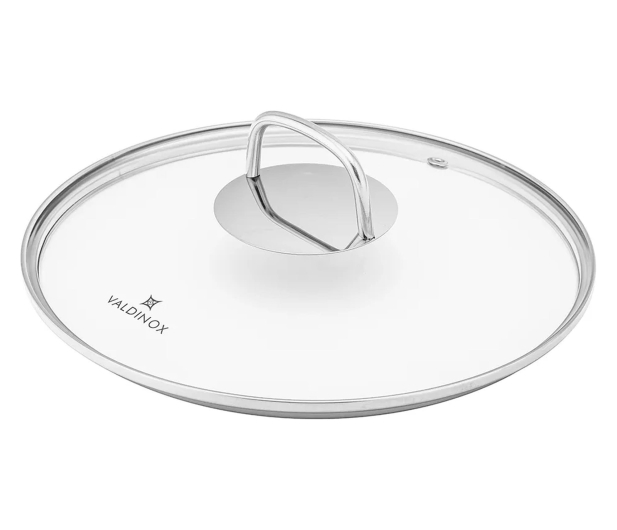 Altom Valdinox Grand rondel 26cm 2,6l. z pokrywą szklaną - 1580502 - zdjęcie 3